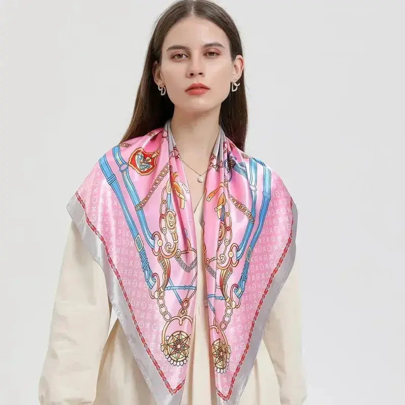 La-soie-est-elle-naturelle Coeur de Foulard