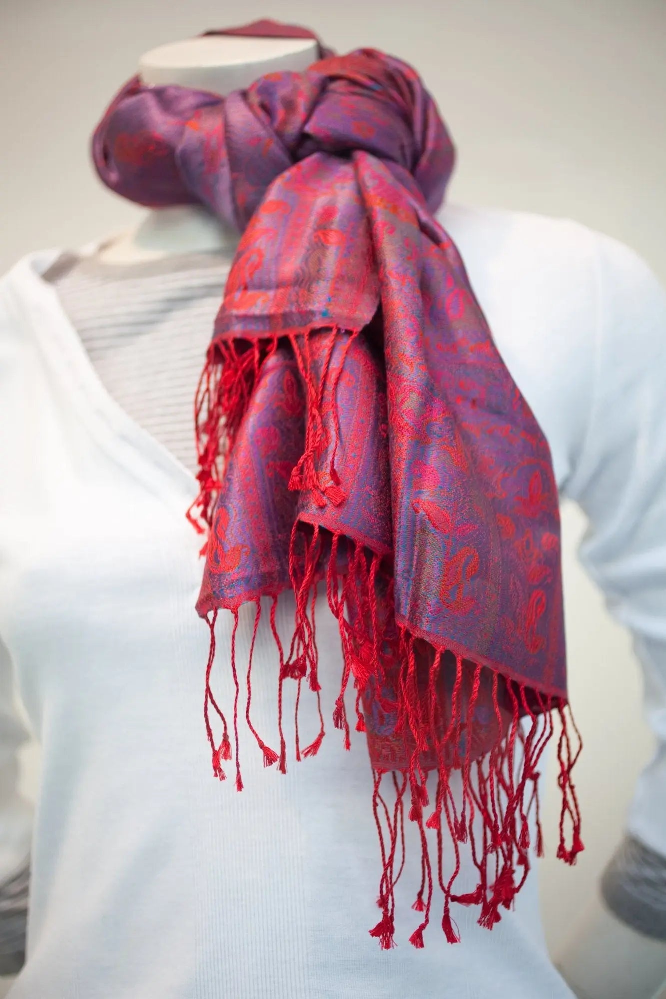 Foulard-Homme Coeur de Foulard