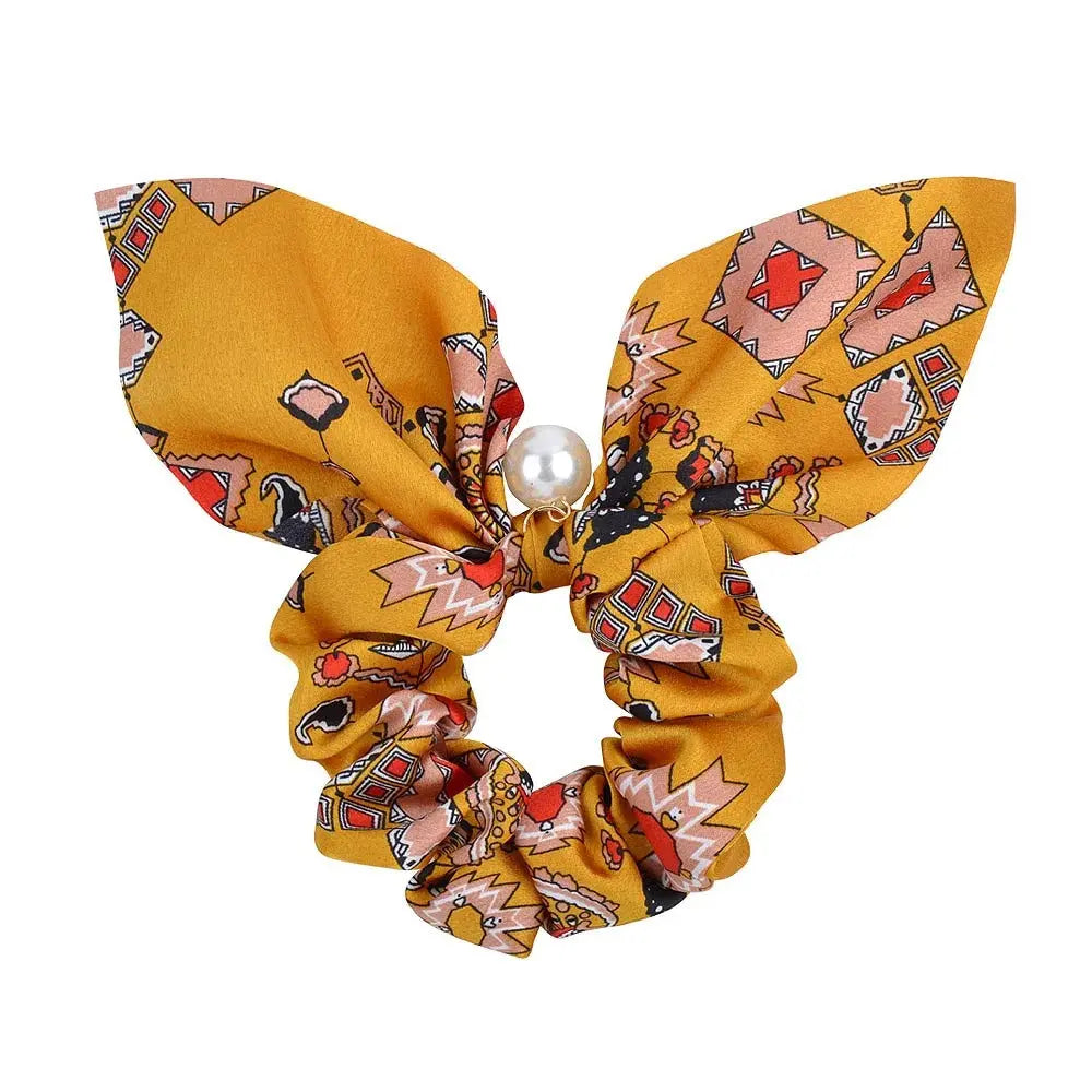 Chouchou Foulard Cheveux Rikke Coeur de Foulard