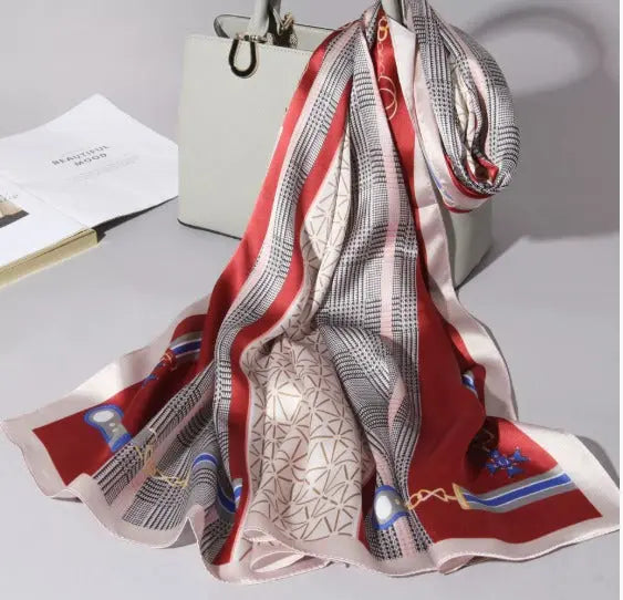 Foulard Soie Femme - FRANCISCA Coeur de Foulard