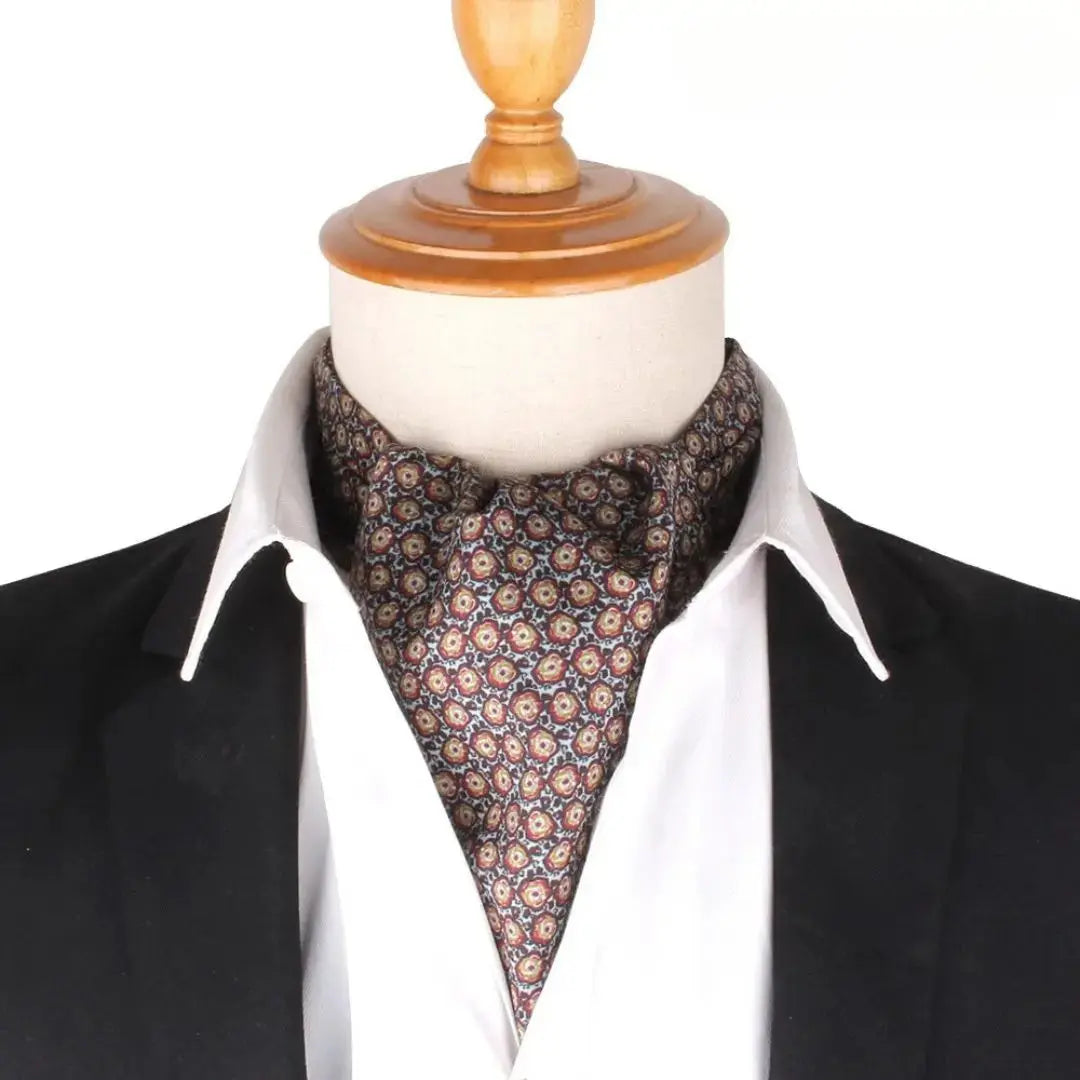 Foulard Homme Cravate Claus dimensions Coeur de Foulard