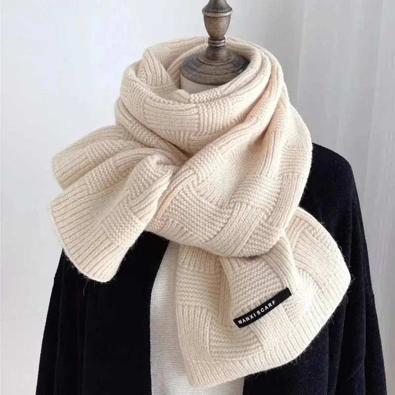 Echarpe pour homme beige JORY - Coeur de Foulard