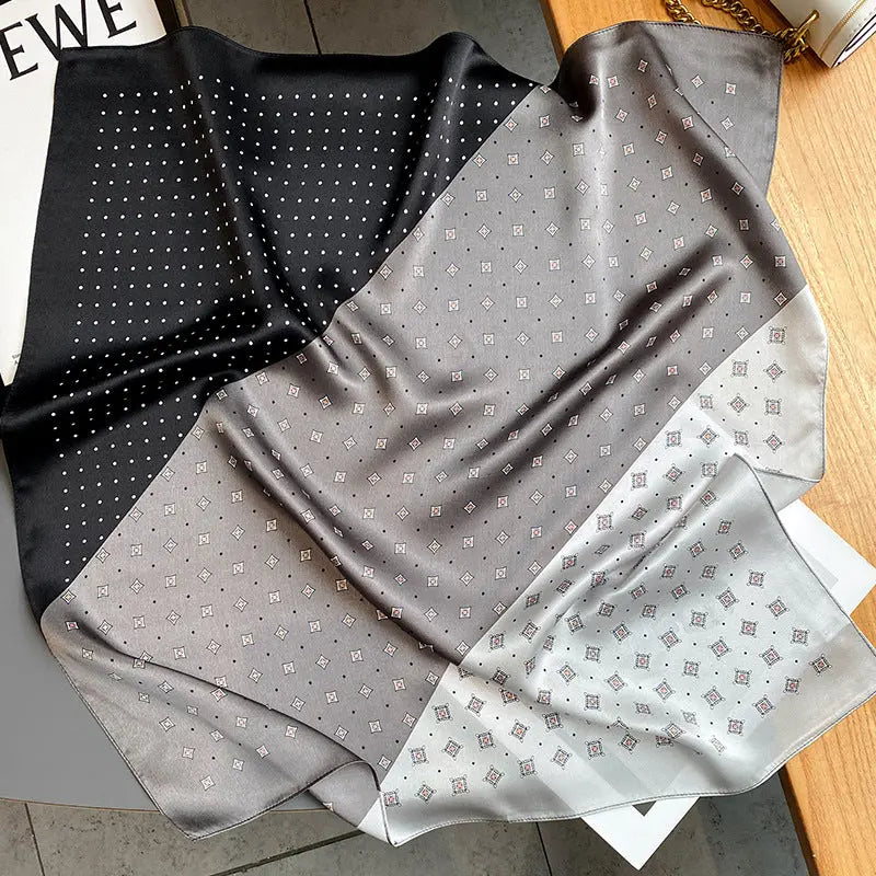 Carré de Soie - ASTRID - Coeur de Foulard