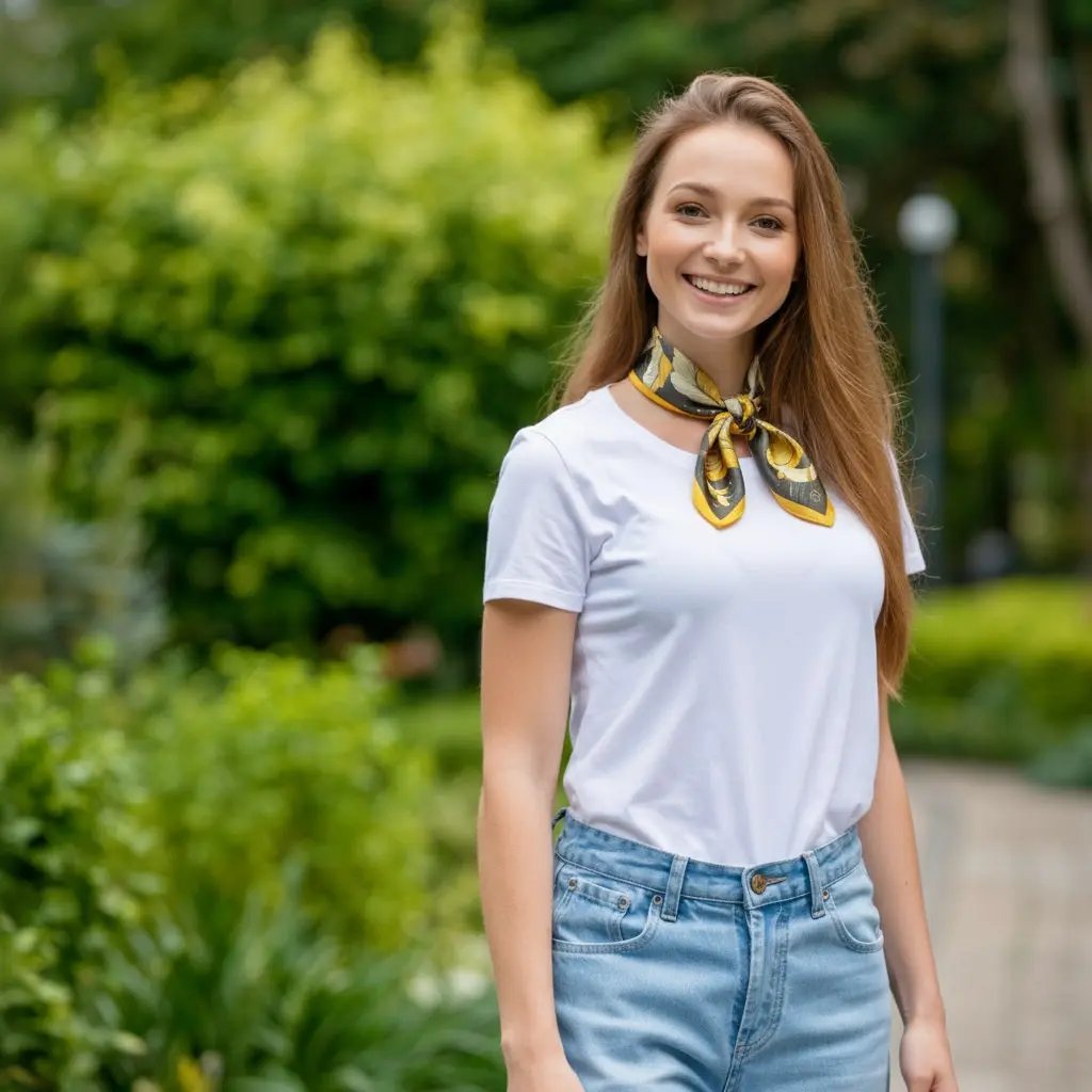 Carré de Soie - BRITA - Coeur de Foulard