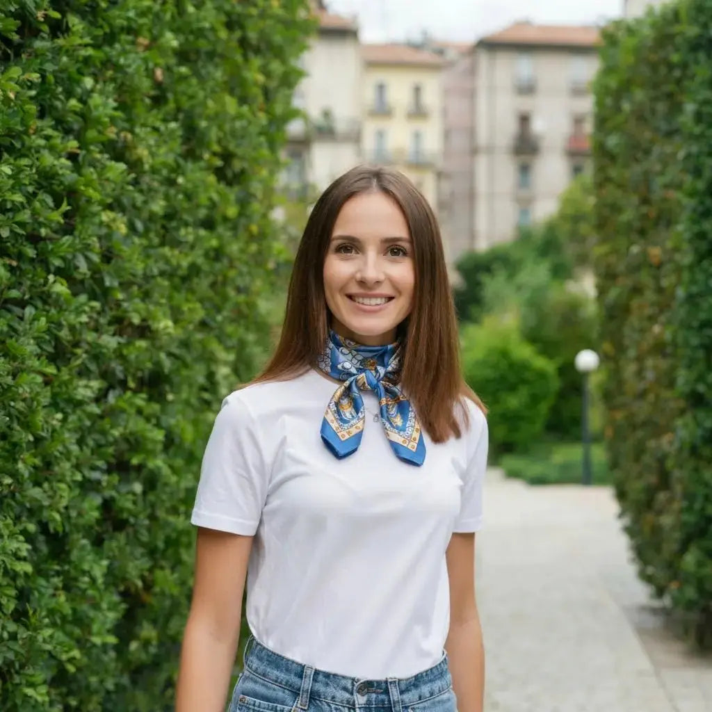 Carré de Soie - DISA Coeur de Foulard