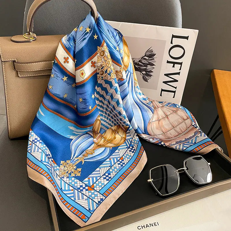 Carré de Soie - DISA - Coeur de Foulard