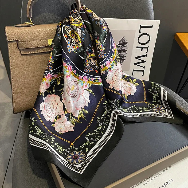 Carré de Soie - EMLA - Coeur de Foulard