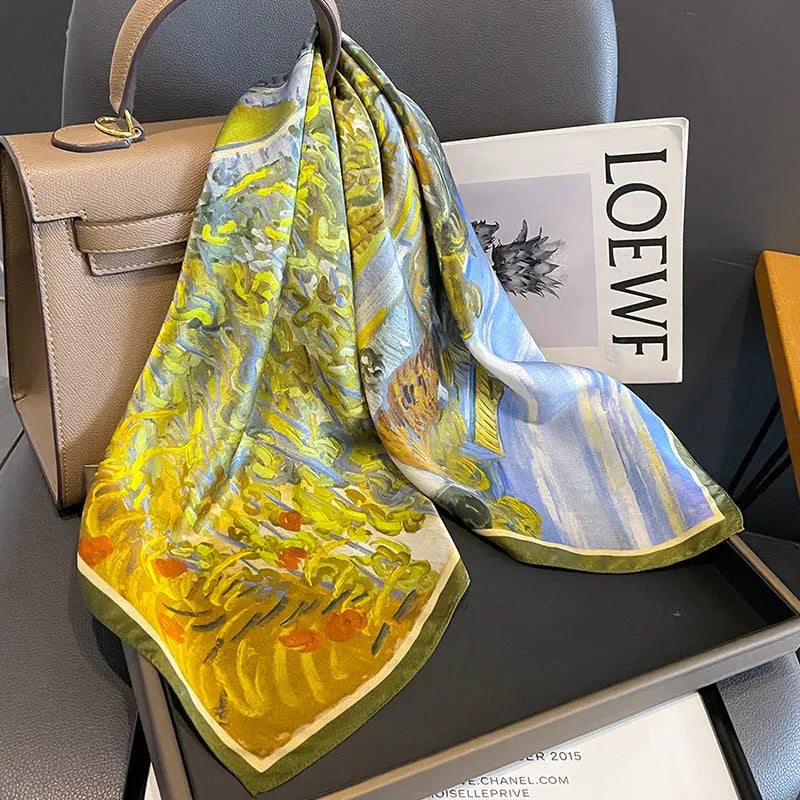 Carré de Soie - FANNY - Coeur de Foulard