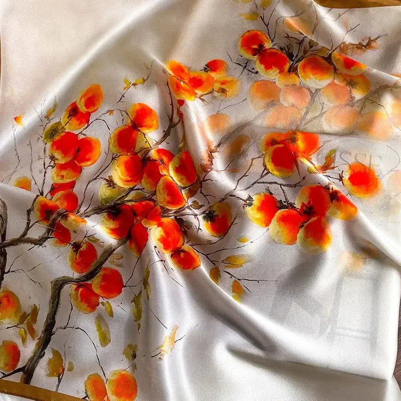 Carré de Soie - FATHIN - Coeur de Foulard