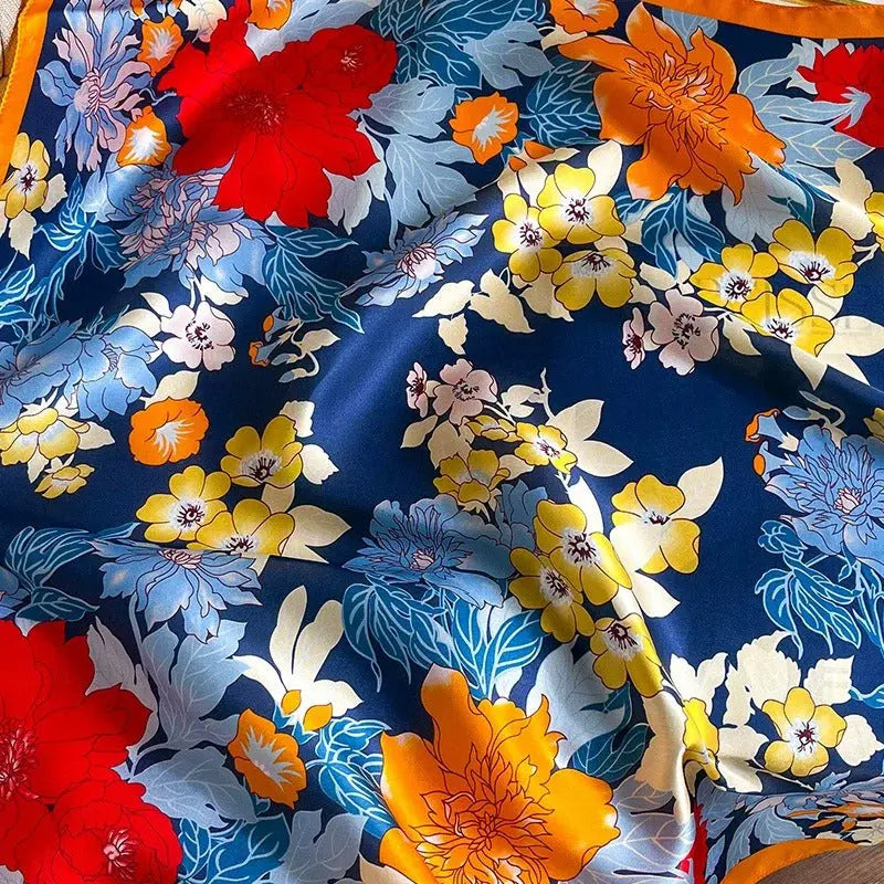 Carré de Soie - FU-LING - Coeur de Foulard