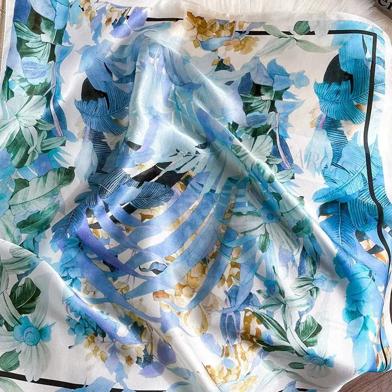 Carré de Soie - FUMIKO - Coeur de Foulard