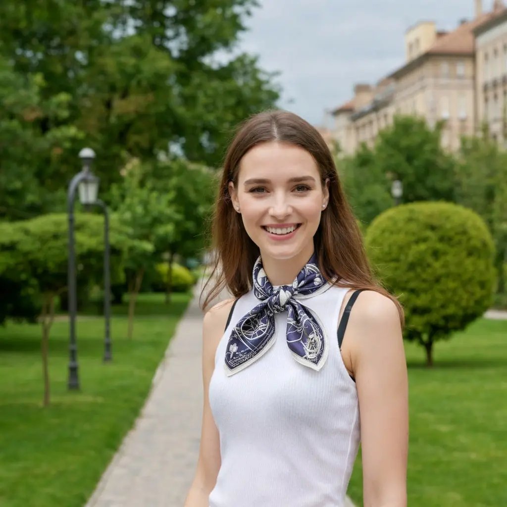 Carré de Soie - GERD - Coeur de Foulard