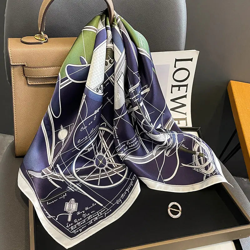 Carré de Soie - GERD - Coeur de Foulard