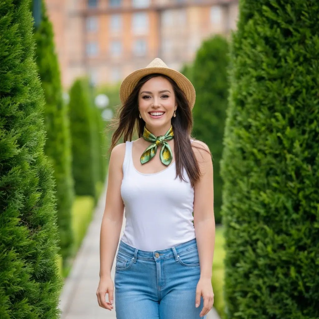 Carré de Soie - GULLA - Coeur de Foulard