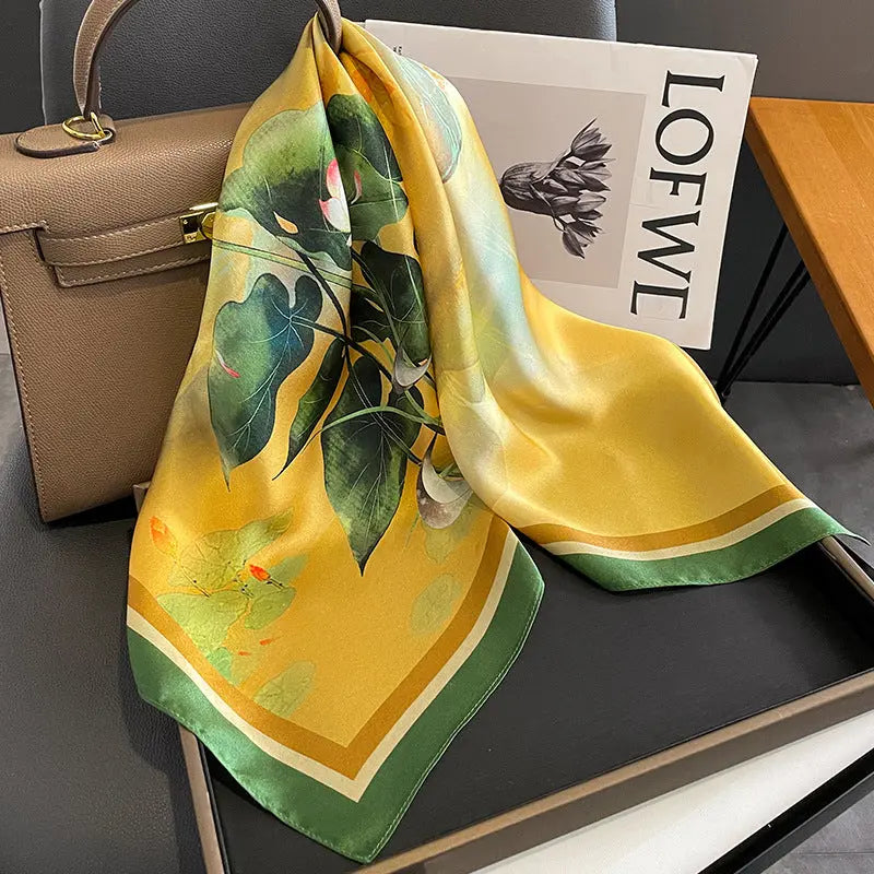 Carré de Soie - HALDIS - Coeur de Foulard