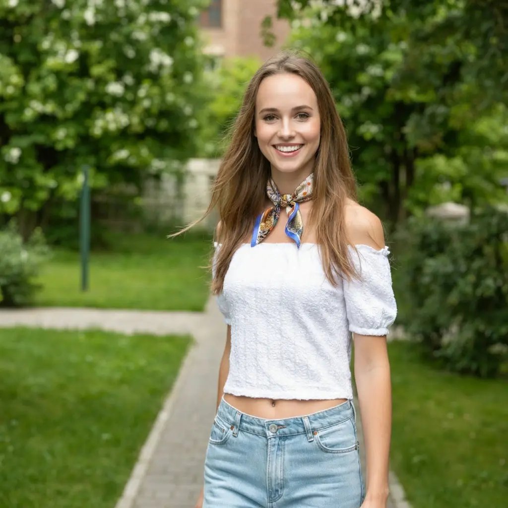 Carré de Soie - HELMI Coeur de Foulard