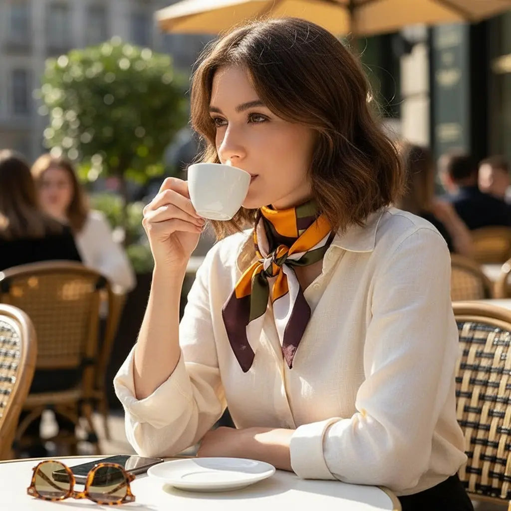 Carré de Soie - HOA - Coeur de Foulard