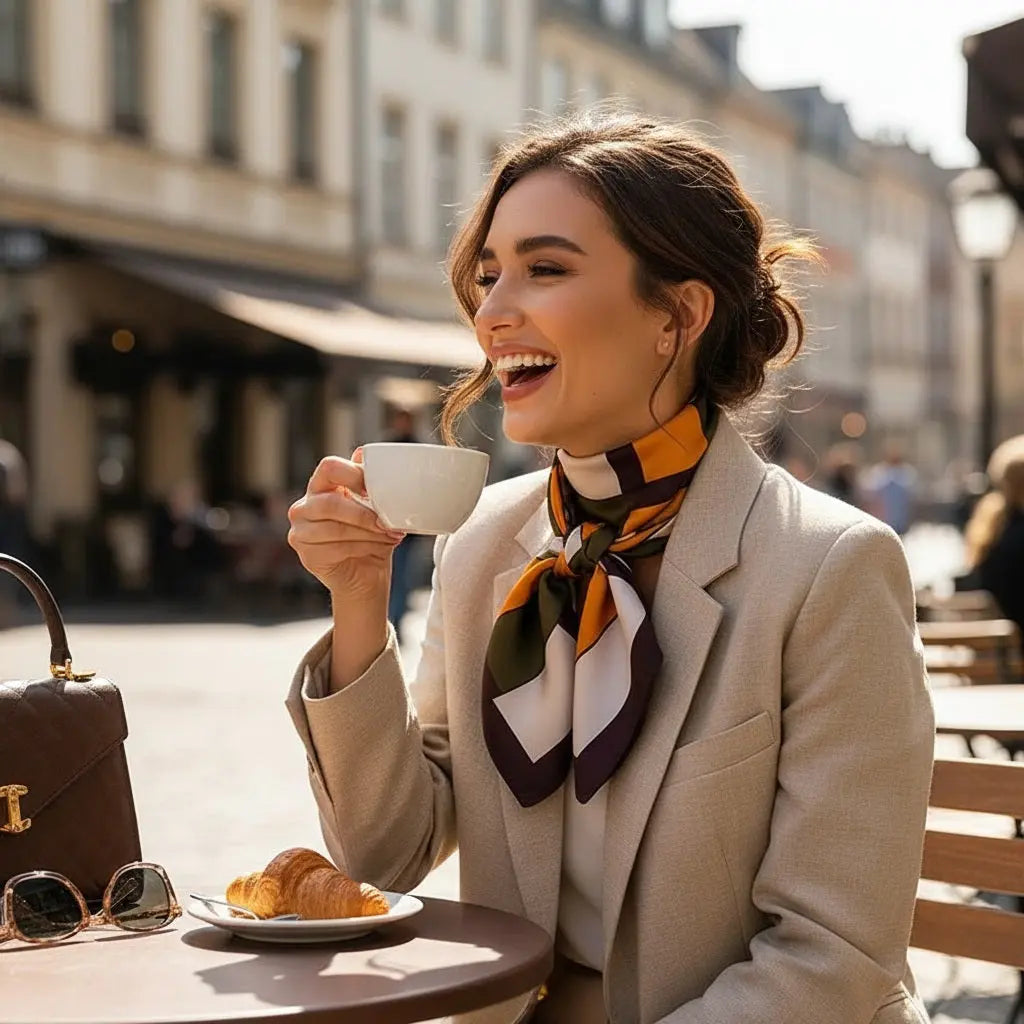 Carré de Soie - HOA - Coeur de Foulard