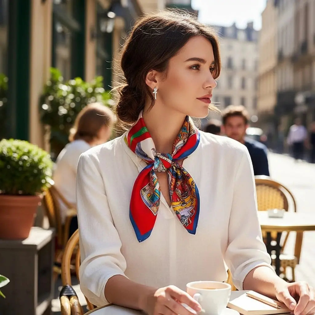 Carré de Soie - HSIU Coeur de Foulard