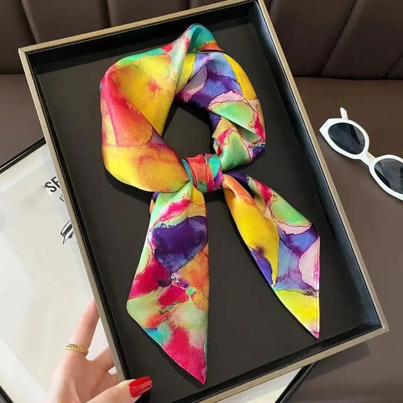 Carré de Soie - INOUE - Coeur de Foulard