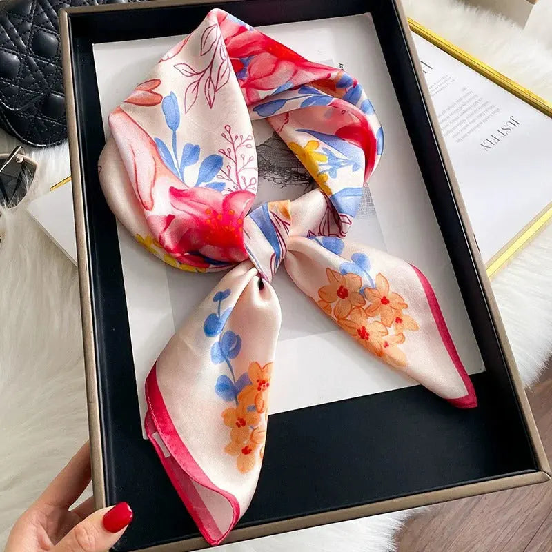 Carré de Soie - IRMA - Coeur de Foulard