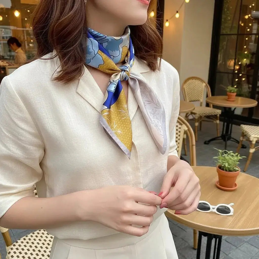 Carré de Soie - ISOKO Coeur de Foulard