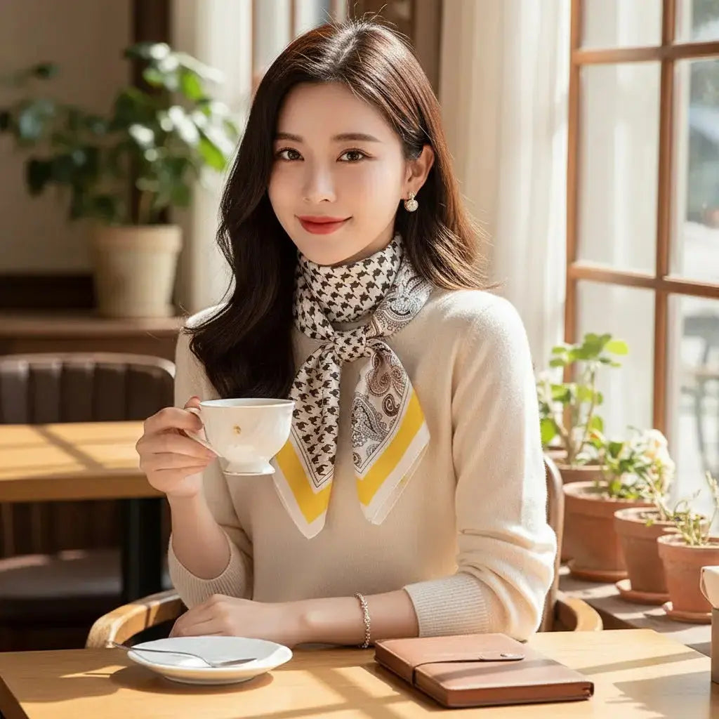 Carré de Soie - JIA Coeur de Foulard