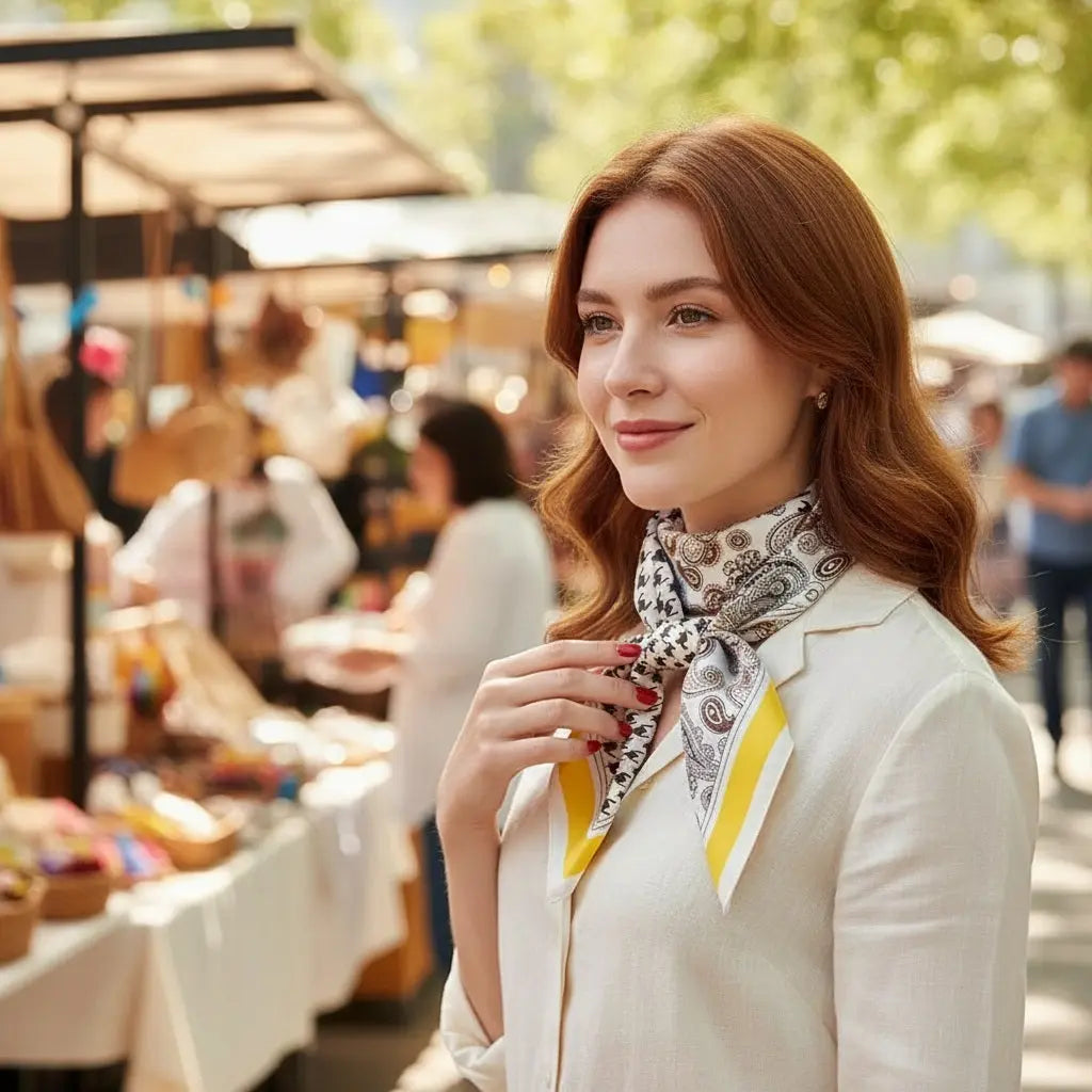 Carré de Soie - JIA Coeur de Foulard