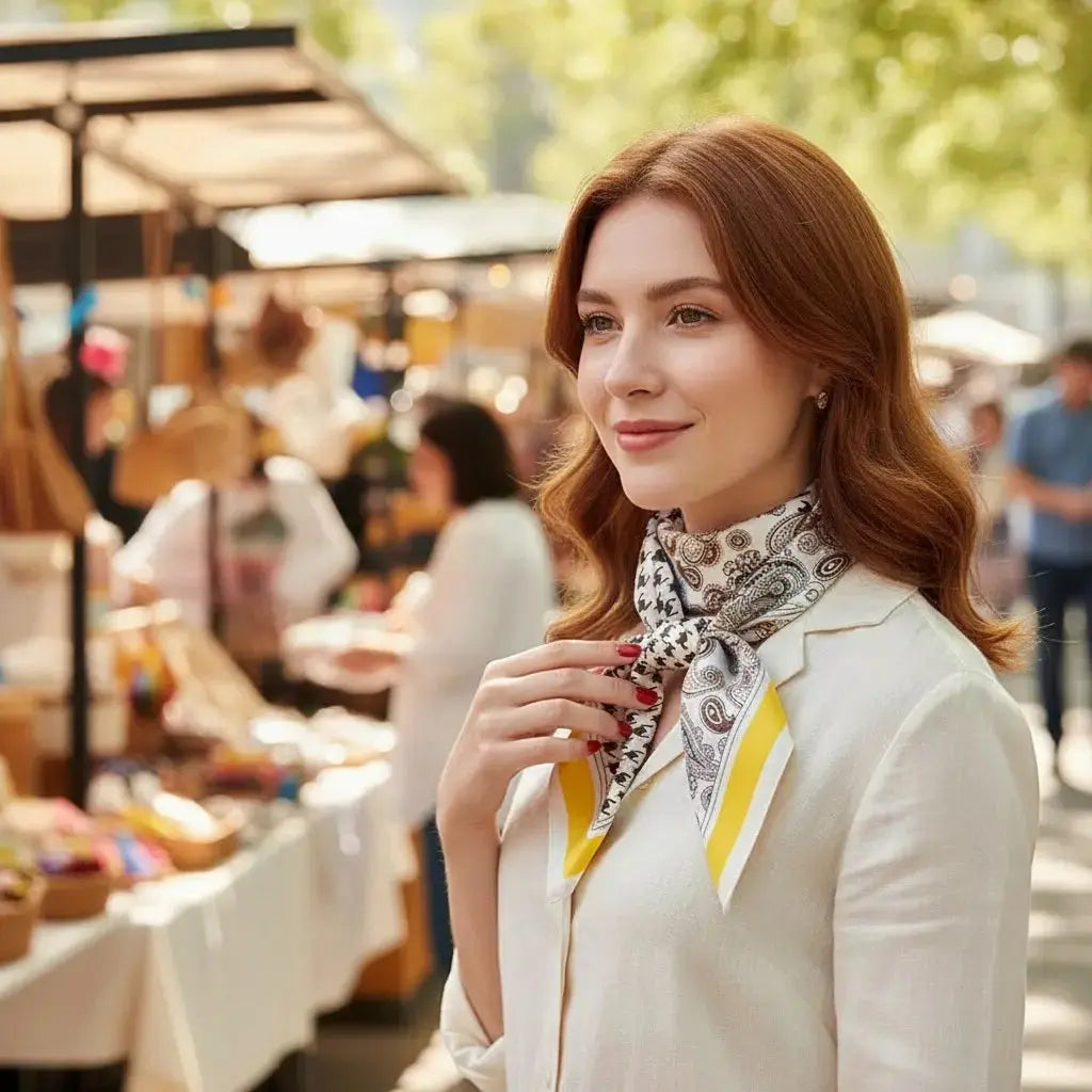 Carré de Soie - JIA Coeur de Foulard