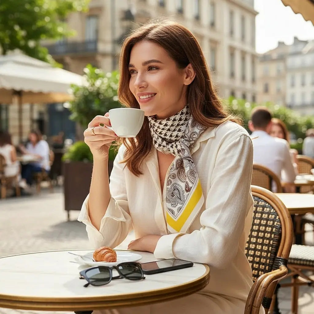 Carré de Soie - JIA Coeur de Foulard