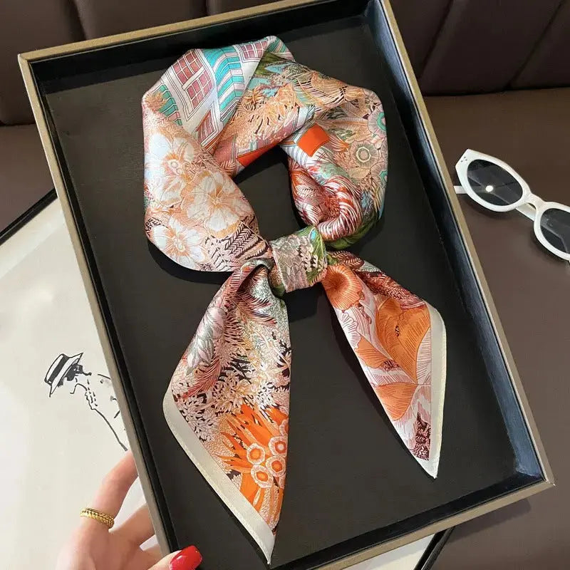 Carré de Soie - JISOO - Coeur de Foulard