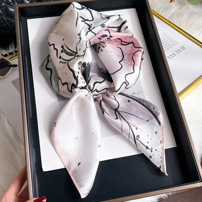 Carré de Soie - JORUN - Coeur de Foulard