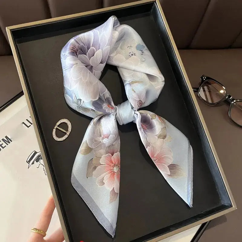 Carré de Soie - KAMALA - Coeur de Foulard