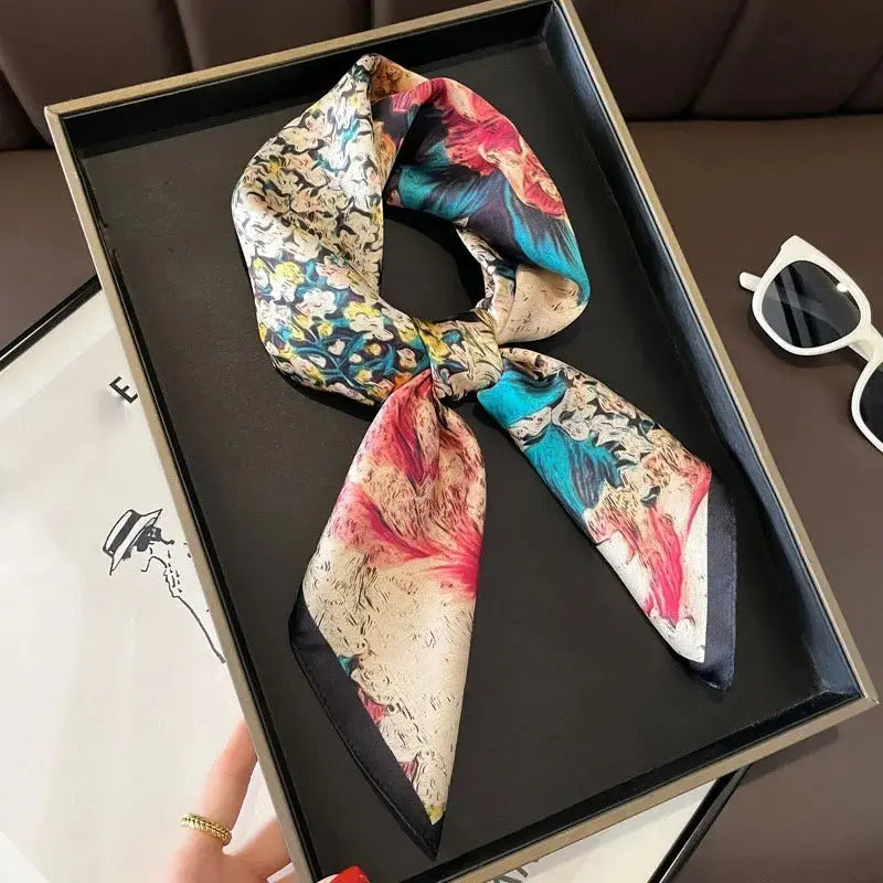 Carré de Soie - KANTA - Coeur de Foulard