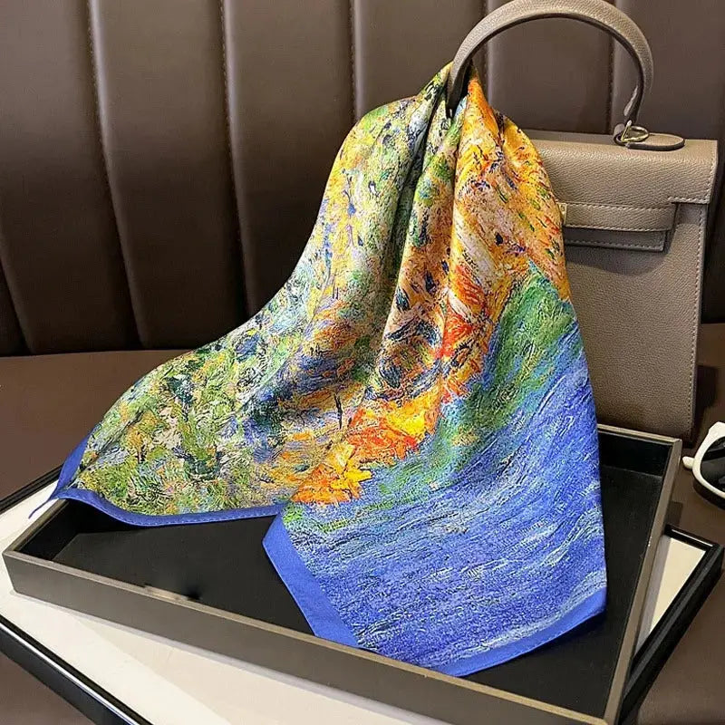 Carré de Soie - LAN - Coeur de Foulard