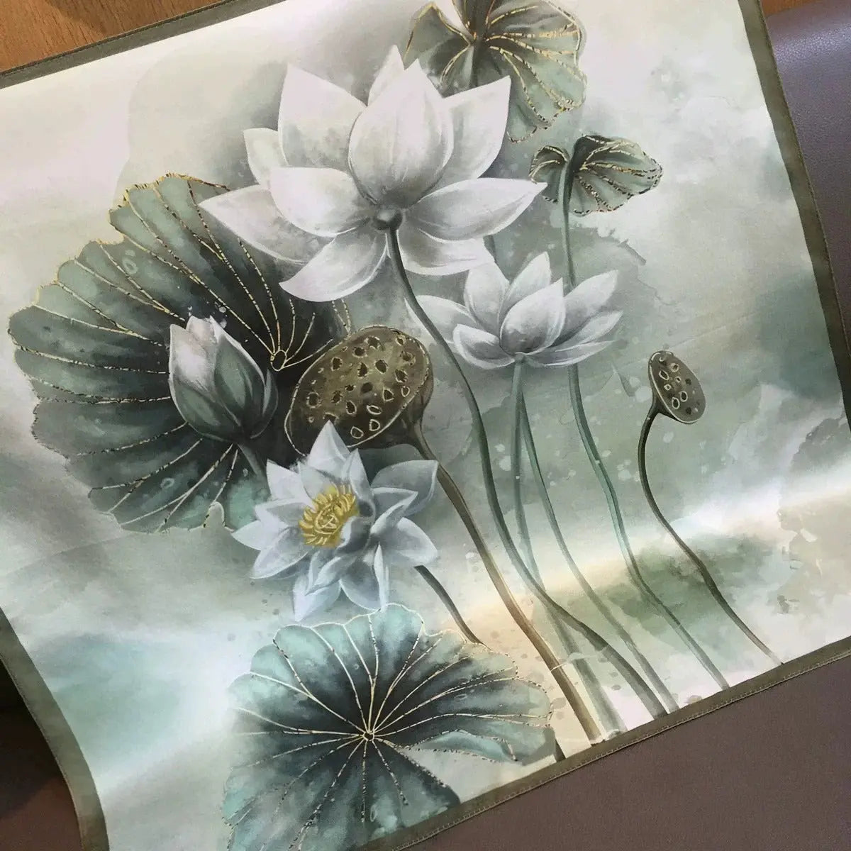 Carré de Soie - LENA - Coeur de Foulard