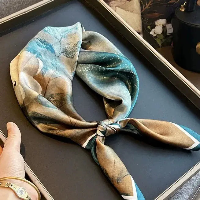 Carré de Soie - LINE - Coeur de Foulard