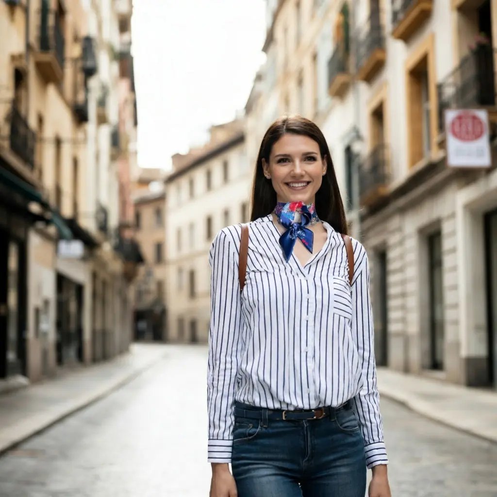 Carré de Soie - LIVIA Coeur de Foulard