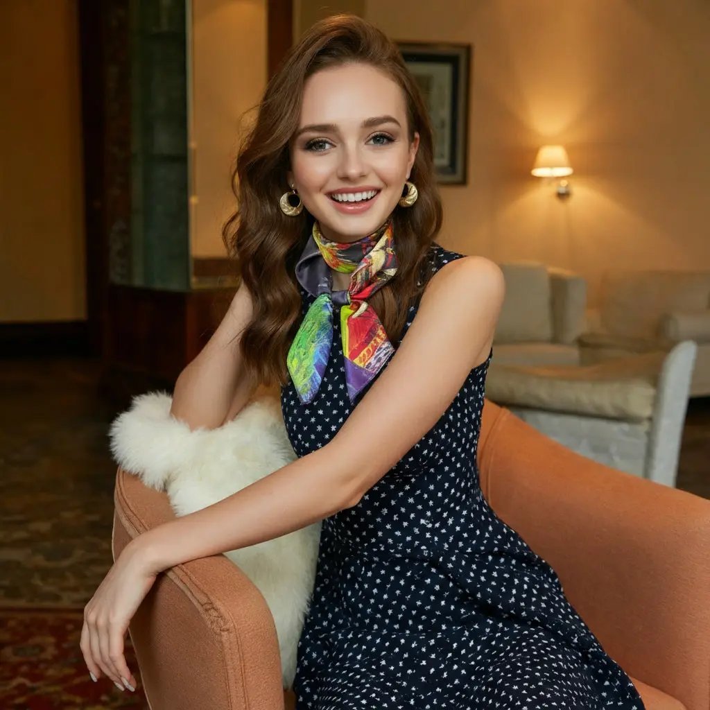 Carré de Soie - MIN - Coeur de Foulard