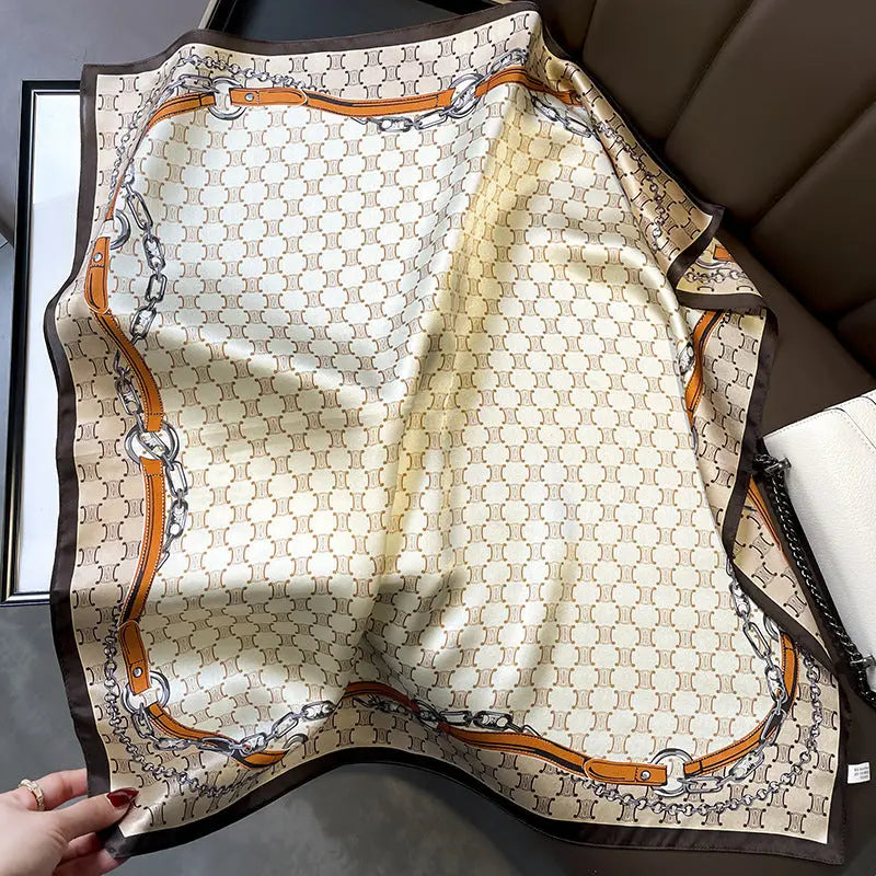 Carré Soie - ALEKSANDRA - Coeur de Foulard