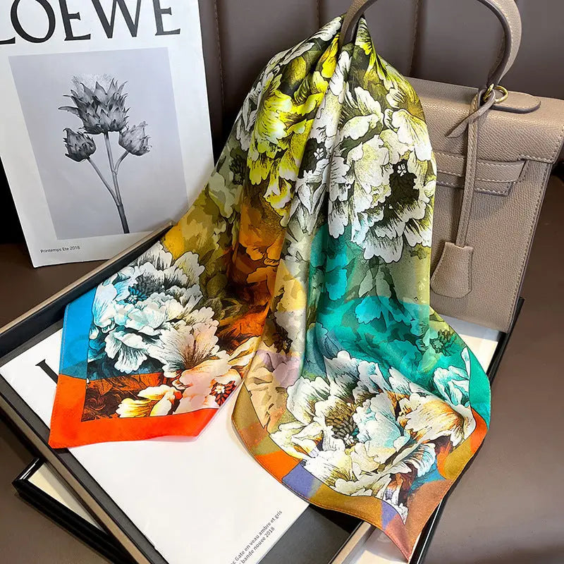 Carré Soie - ANASTASIA - Coeur de Foulard