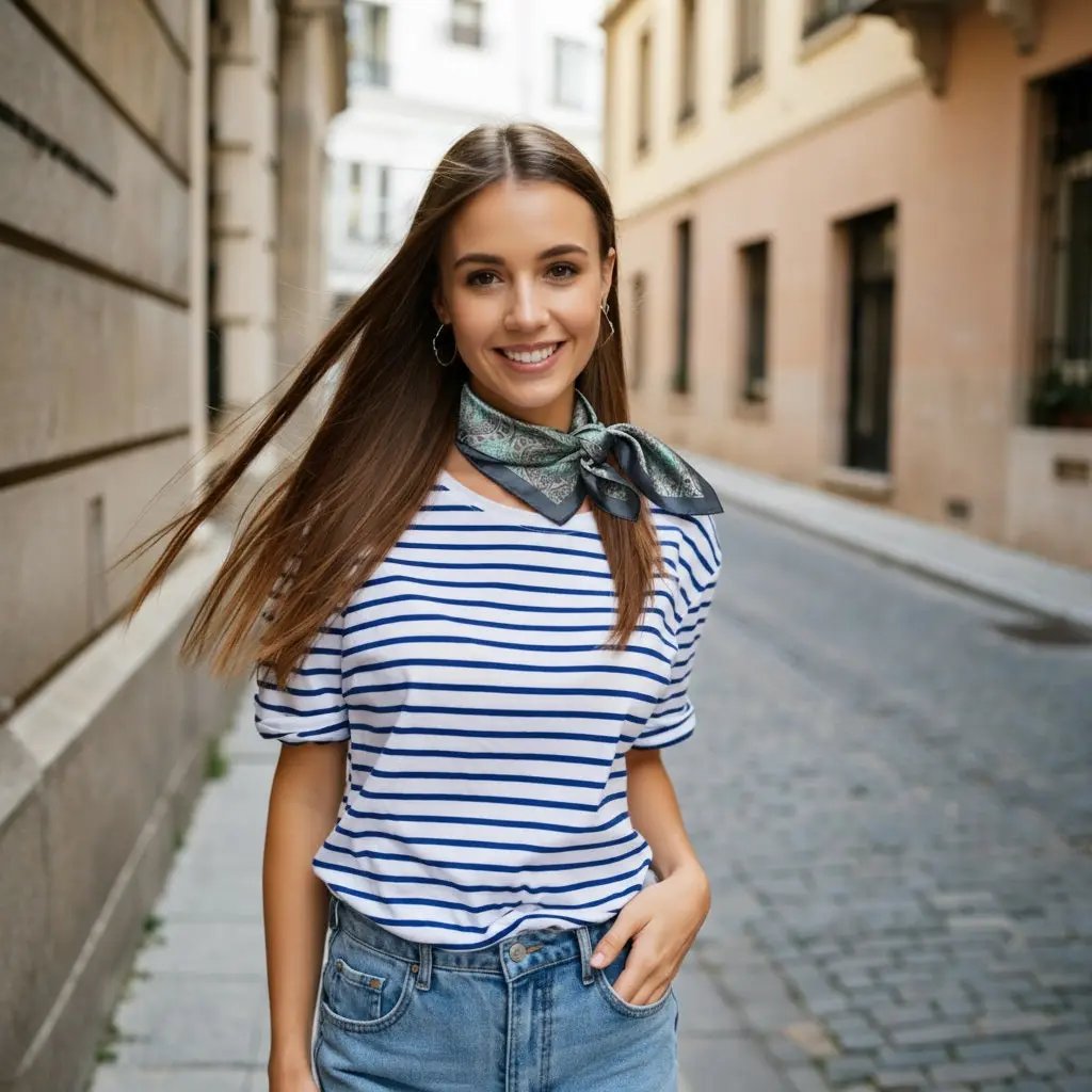 Carré Soie - ANASTASYA - Coeur de Foulard