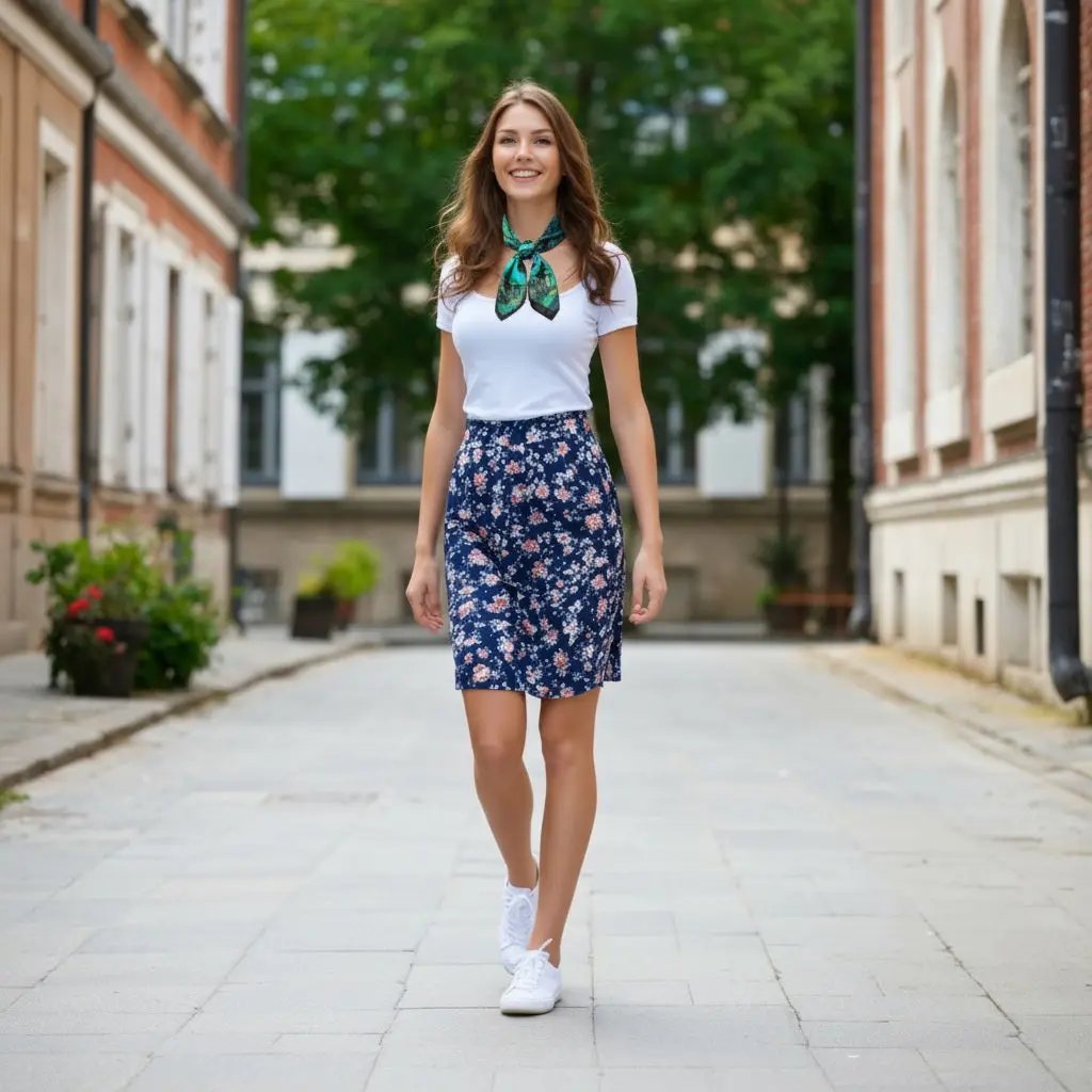 Carré Soie - ANOUCHKA - Coeur de Foulard