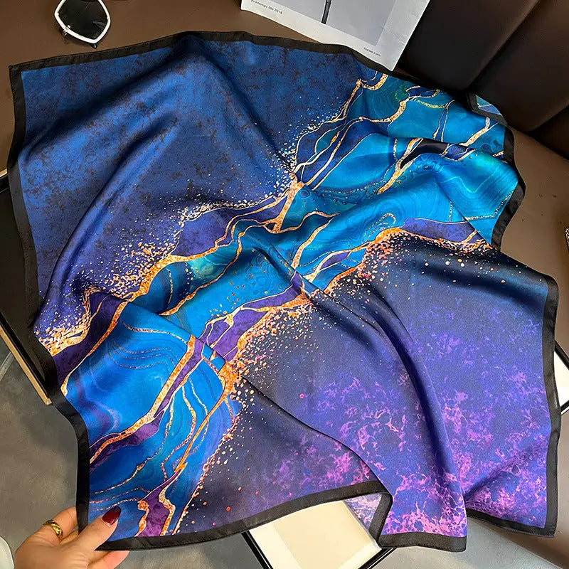 Carré Soie - ANTONINA - Coeur de Foulard