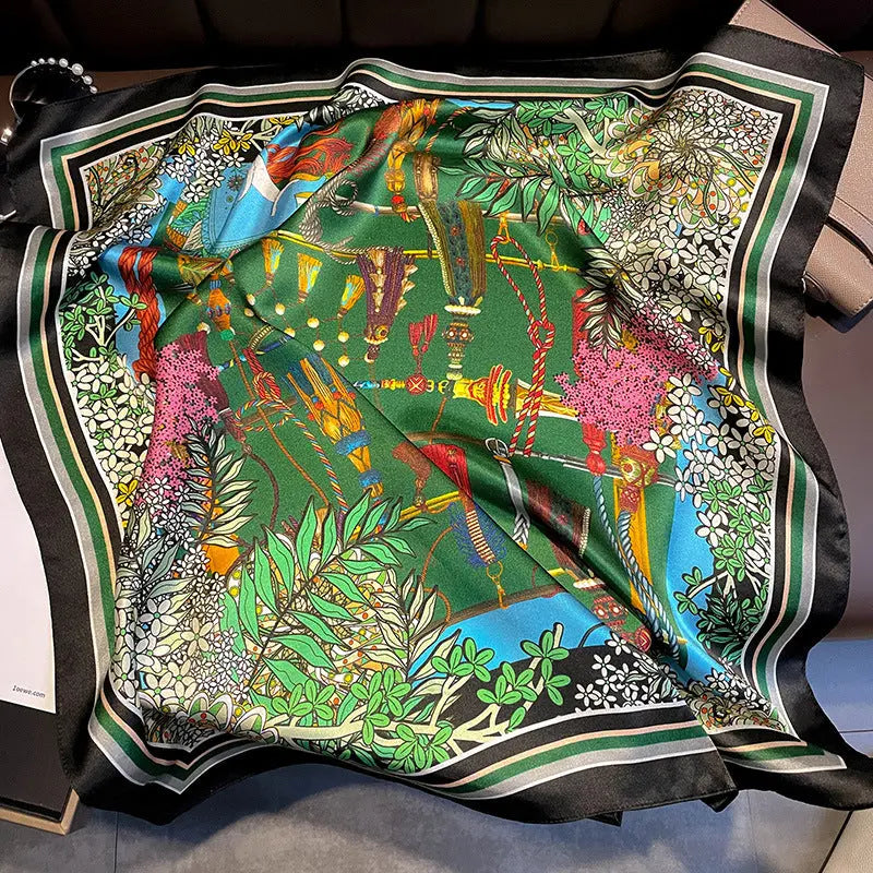 Carré Soie - APOLLINARIYA - Coeur de Foulard