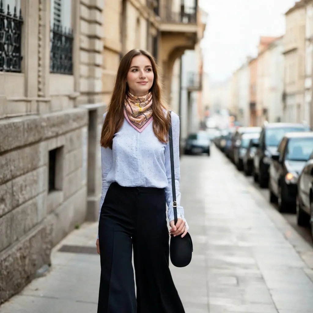 Carré Soie - DIANA - Coeur de Foulard