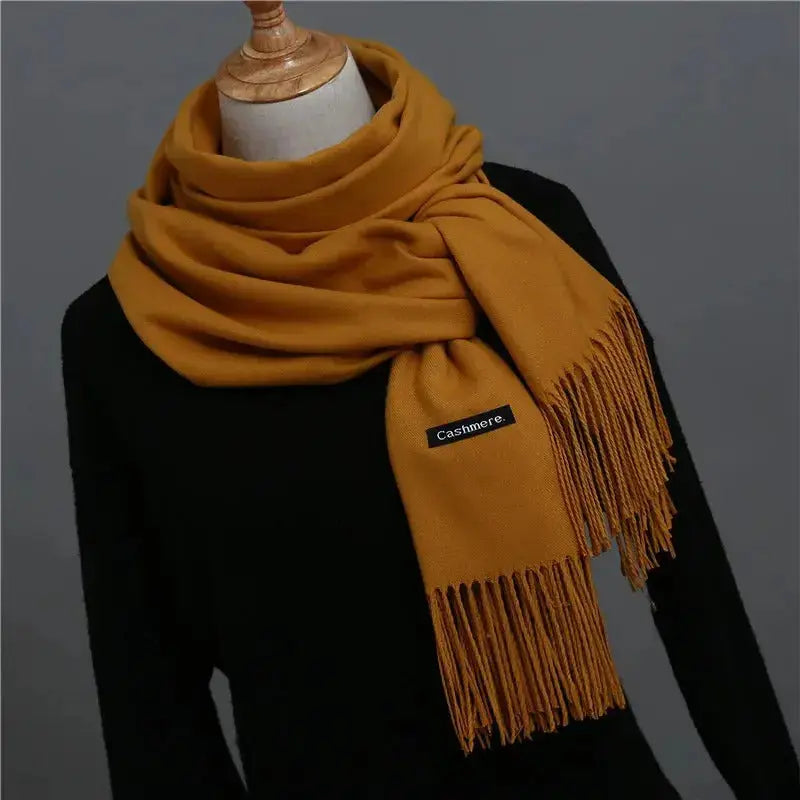 Echarpe cachemire homme ETHAN bis - Coeur de Foulard