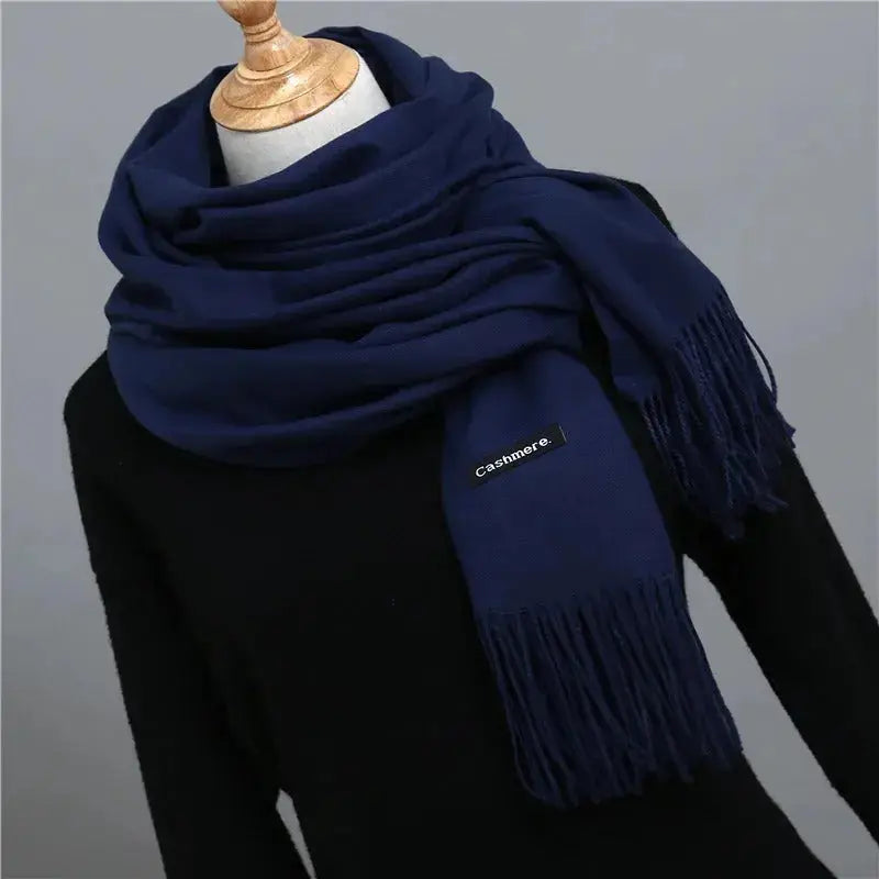 Echarpe cachemire homme GARETT bis - Coeur de Foulard