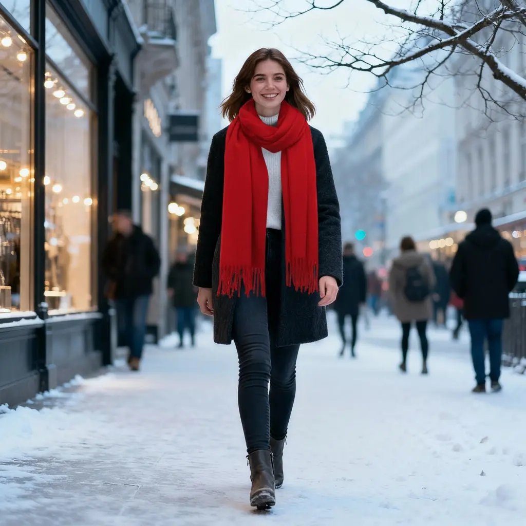 Echarpe cachemire SUZANNE - Coeur de Foulard