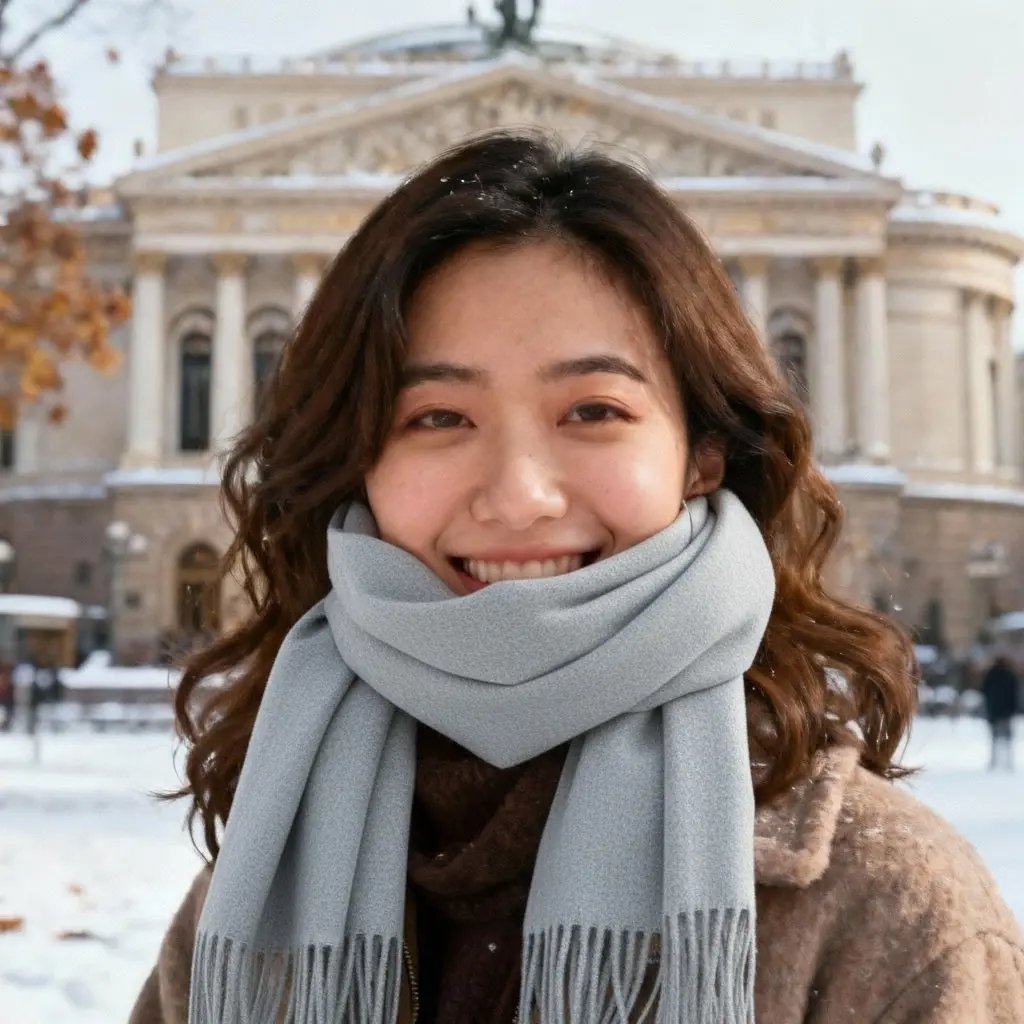 Echarpe cachemire THALIA - Coeur de Foulard